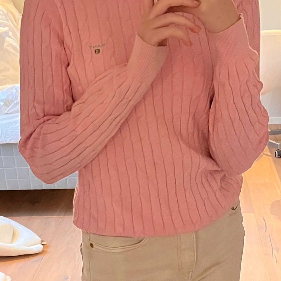 Stickad tröja från gant - 90