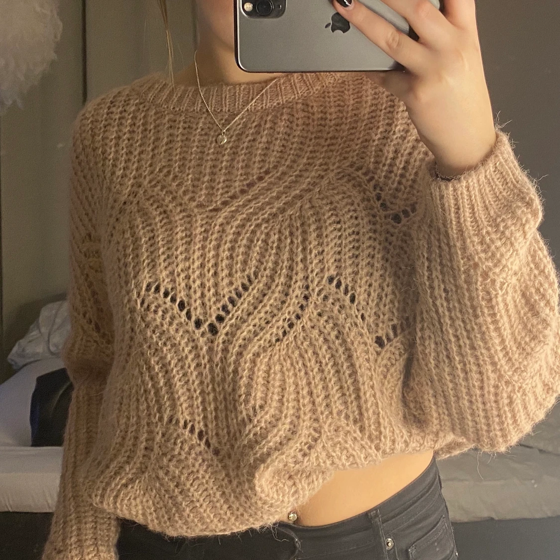 Stickad tröja - 90