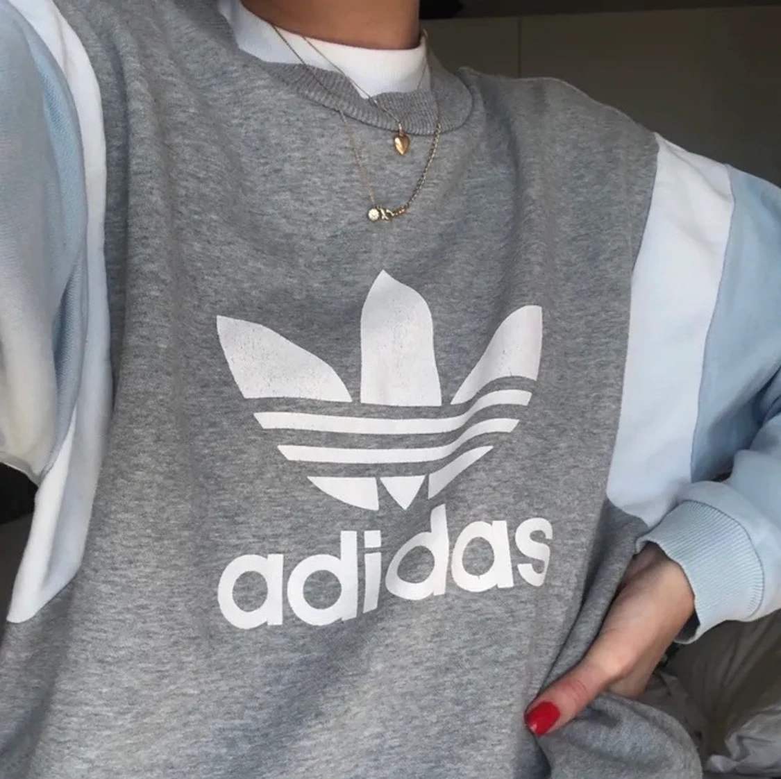 AESTHETIC adidas sweatshirt ✨🌛