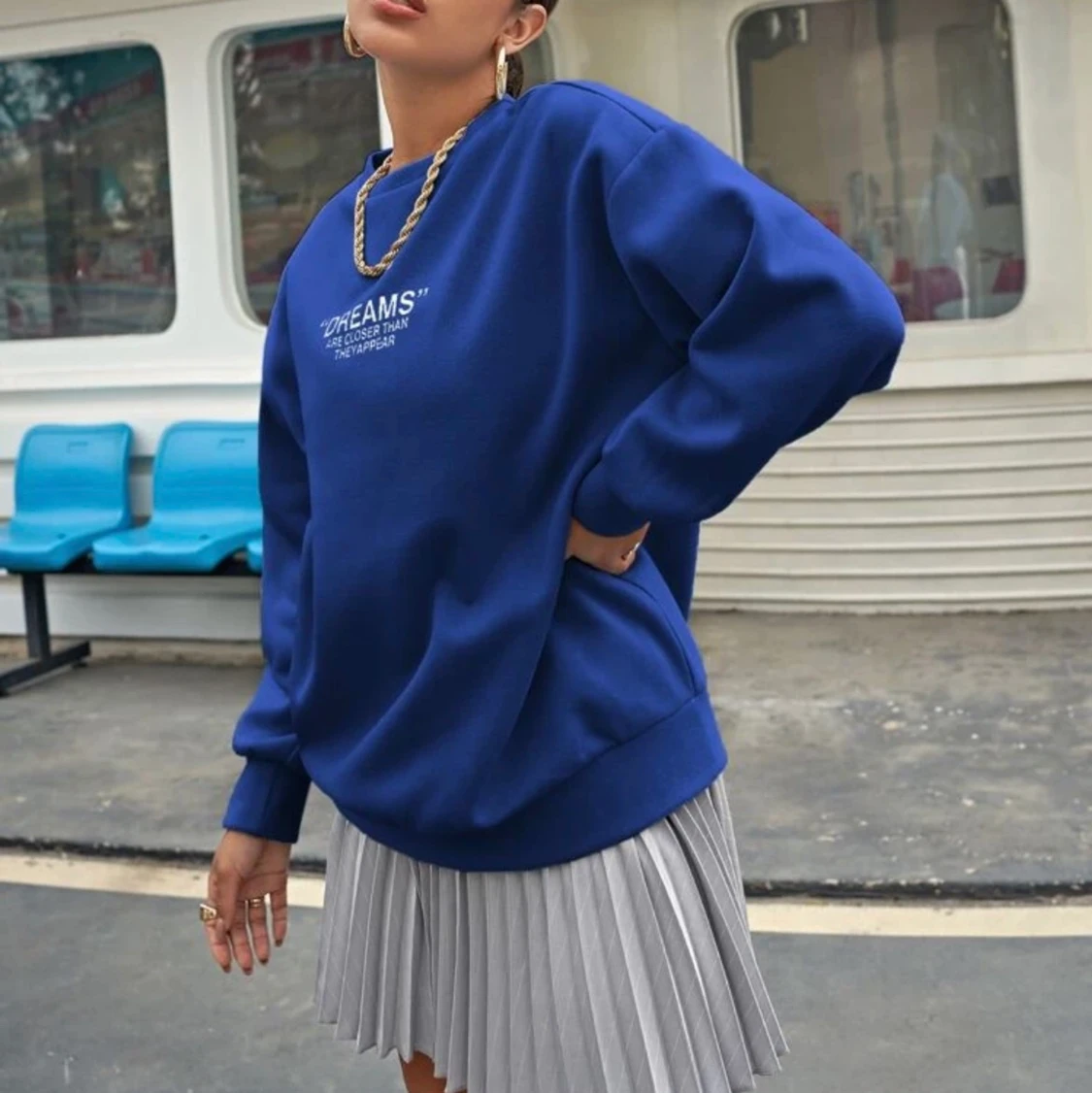 Jätte snygg sweatshirt