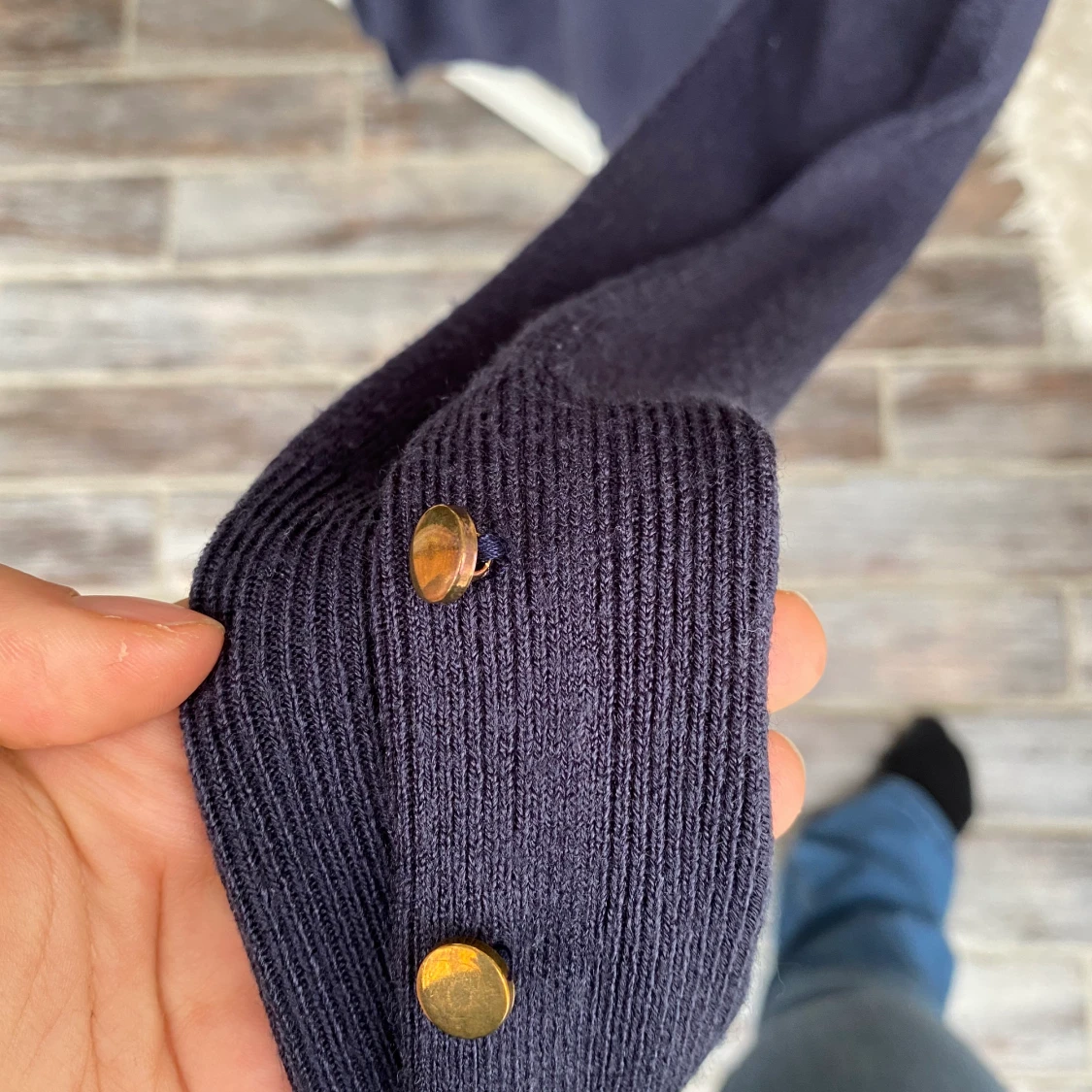 Mörkblå tröja från primark  - 91