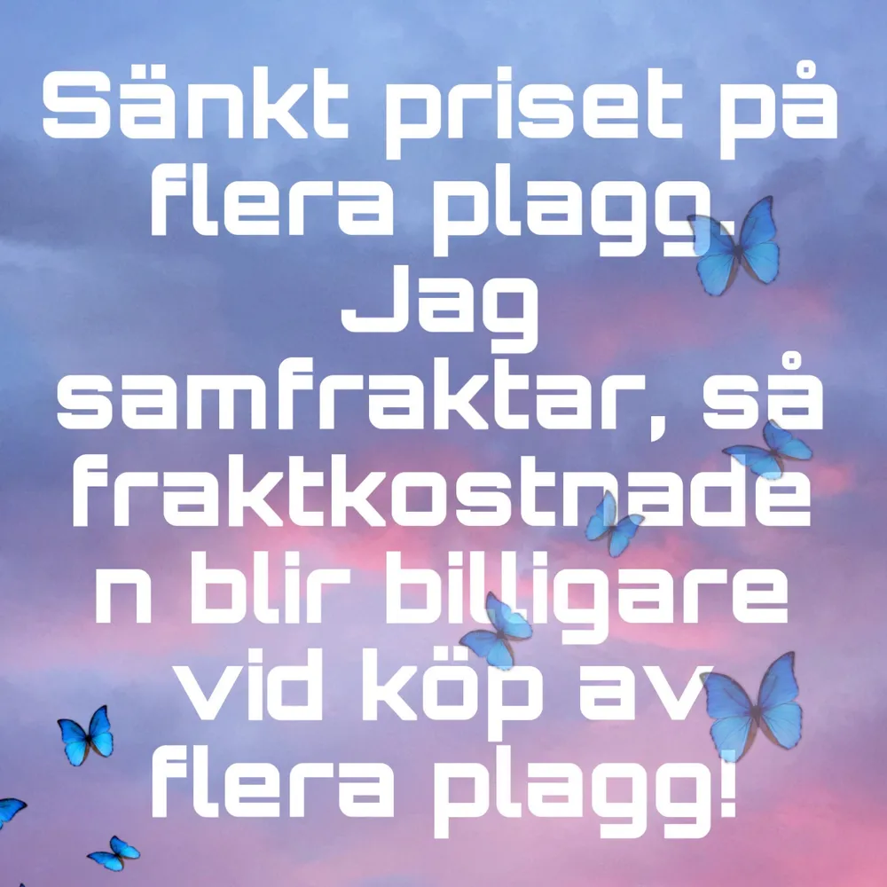 Jag samfraktar så att vi kan få ner fraktkostnaden! 🌟. Toppar.