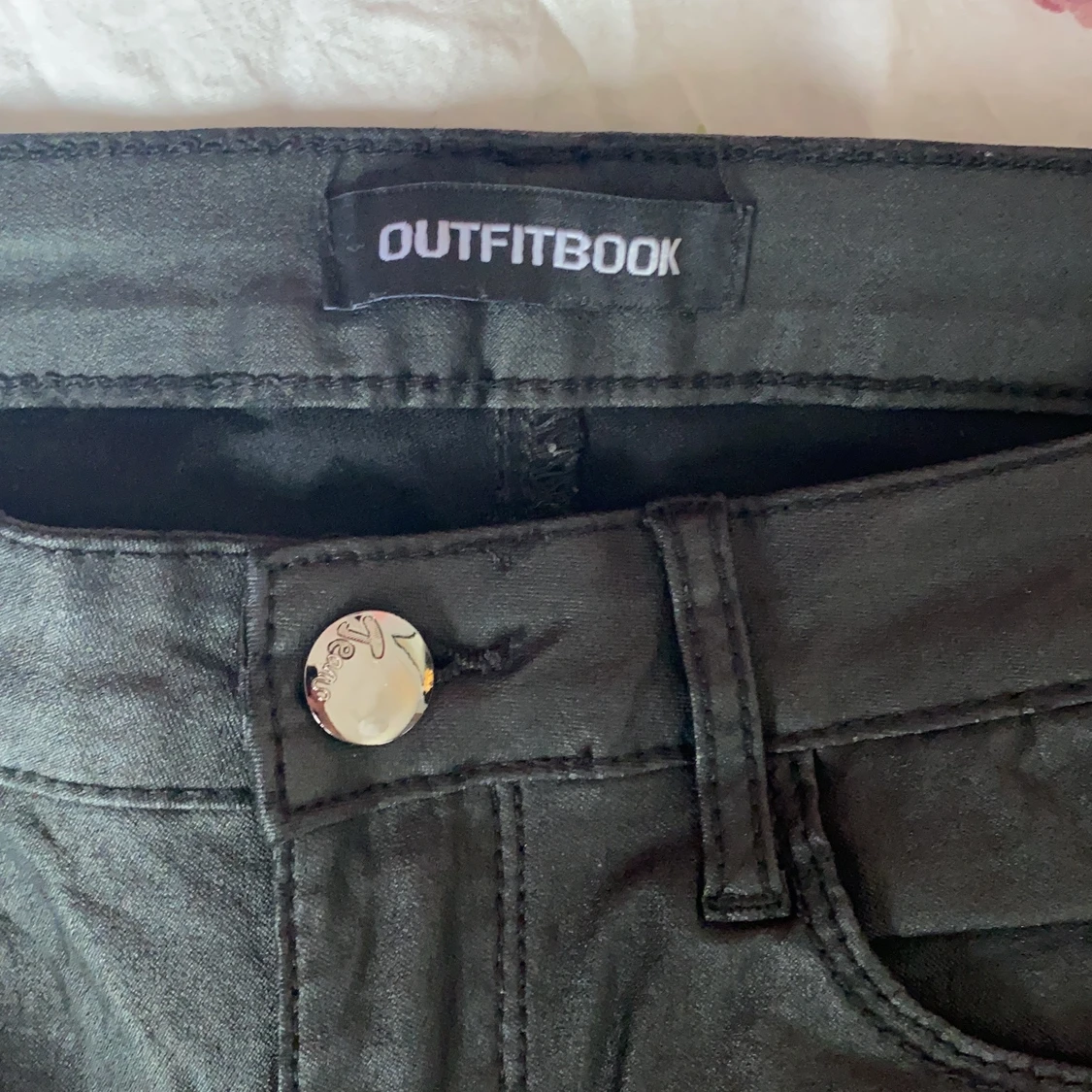 Skinn/Läder byxor Strl:XS-S - 91