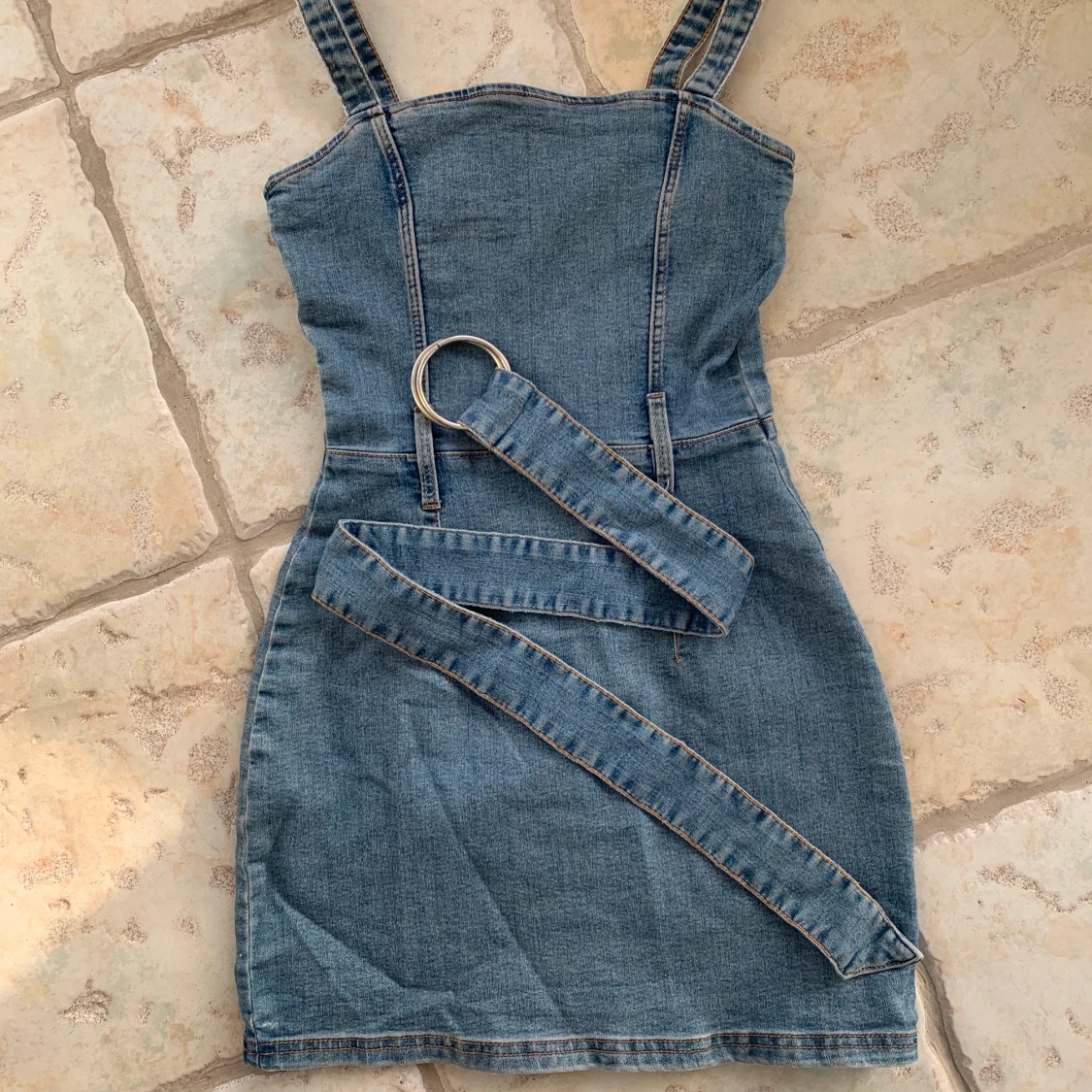 Jeans klänning - 90