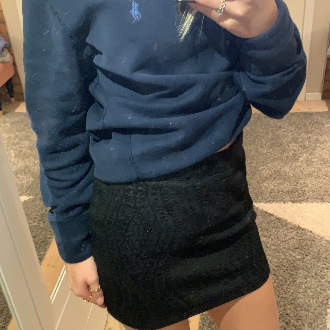 Kjol med lite mönster - 90