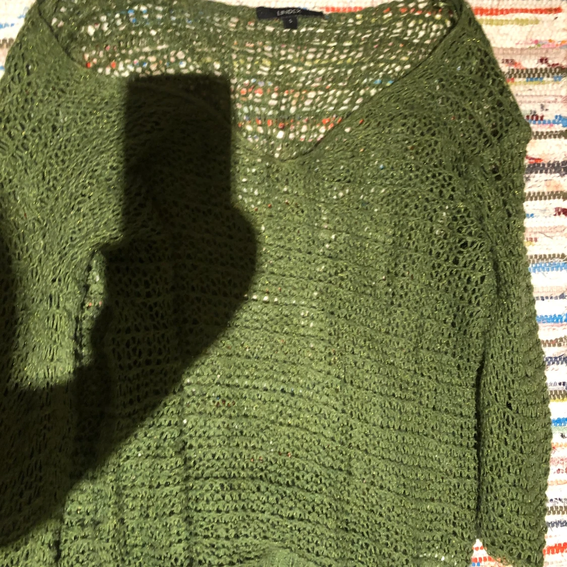 Stickad tröja