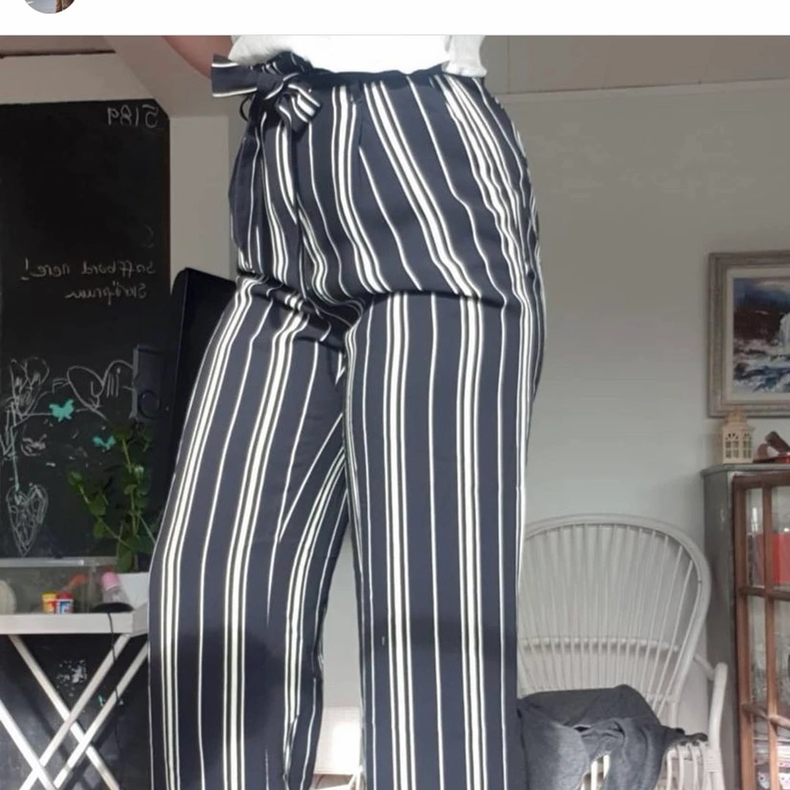 Randiga sköna byxor  - 90