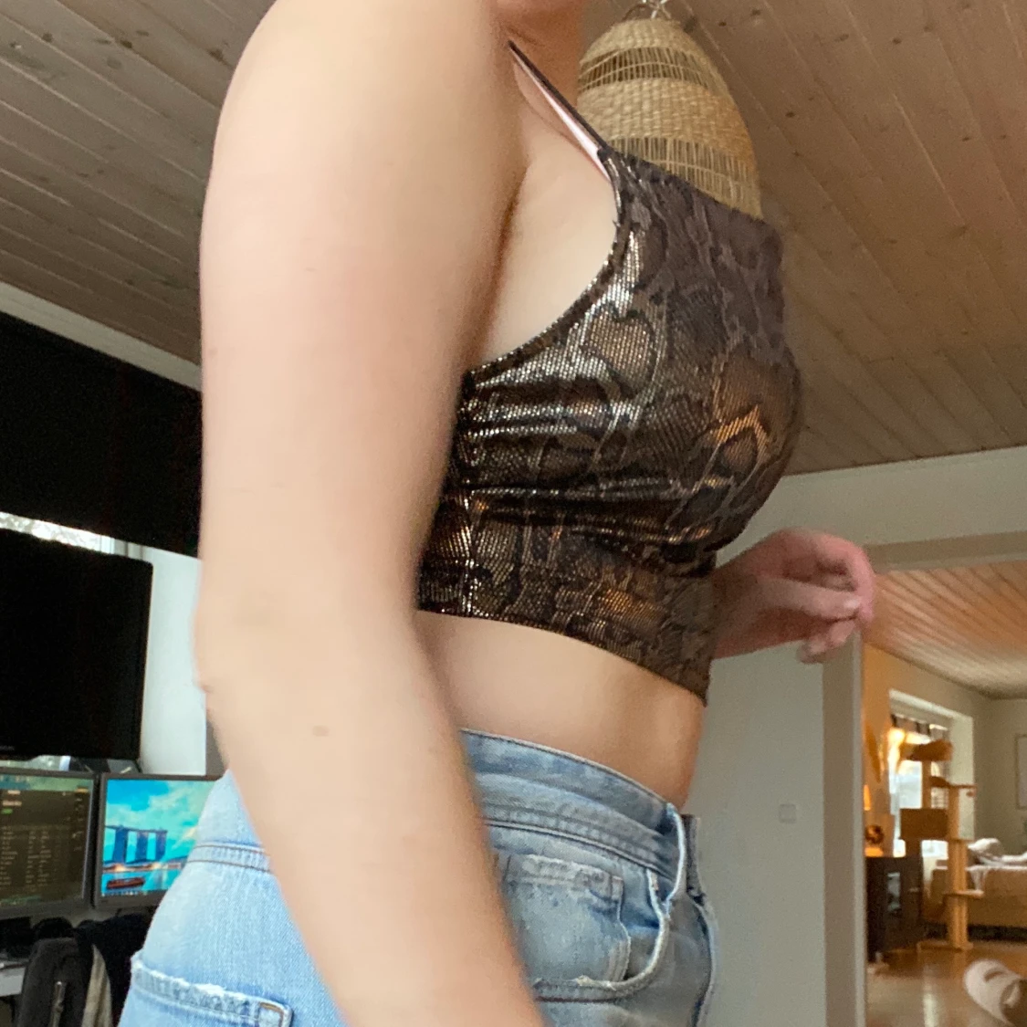 Magtröja leopard 🐆  - 90