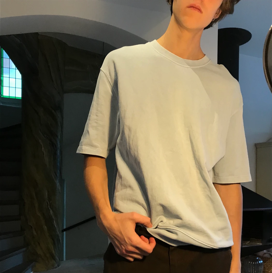 Babyblue oversized T-shirt 