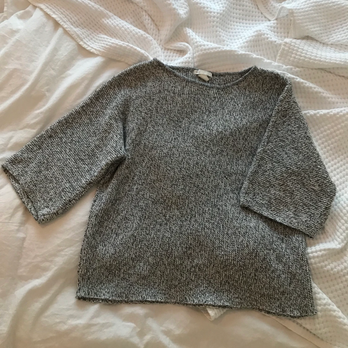 Stickad tröja🤍