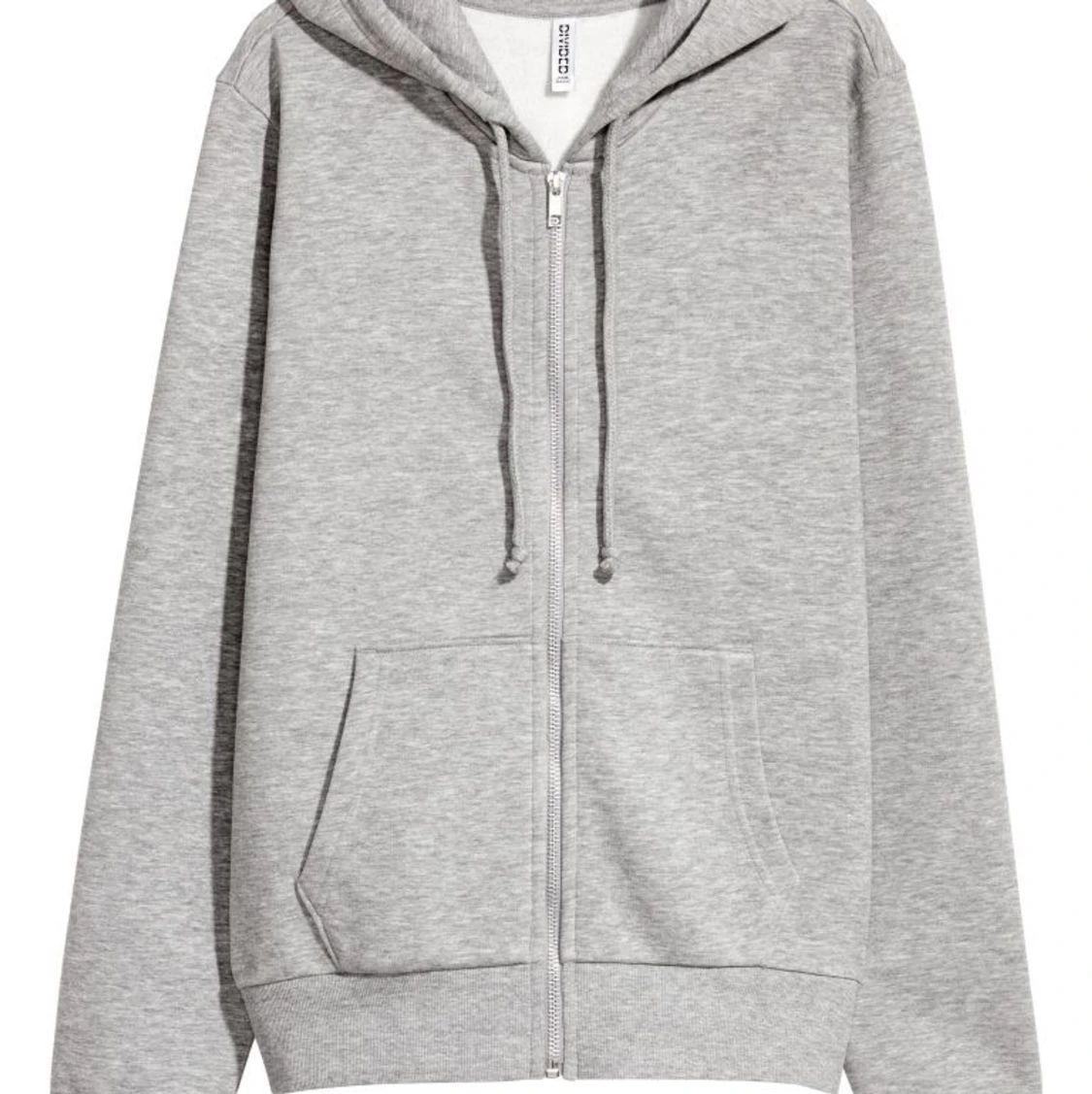 Grå hoodie 