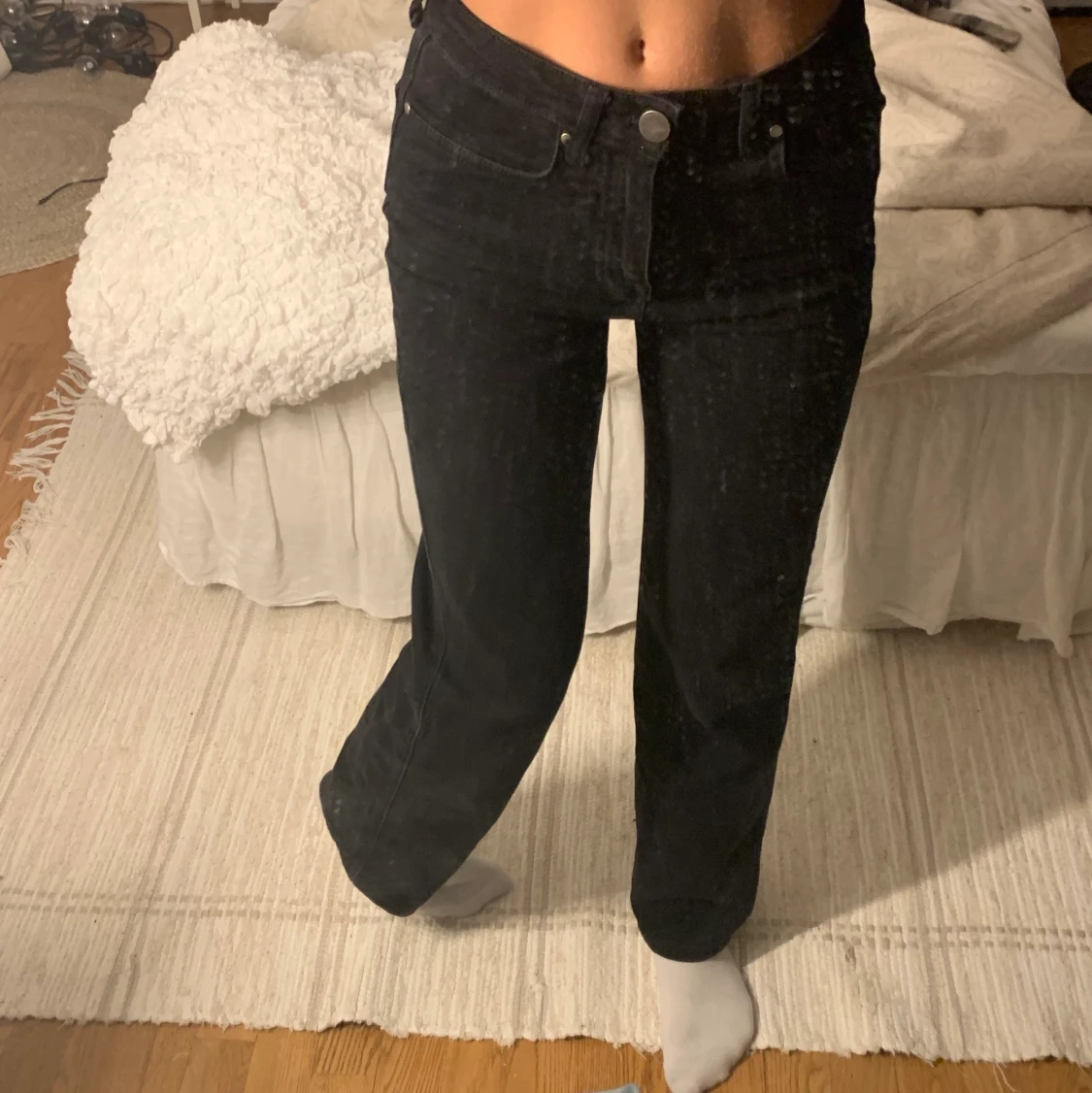 Svarta jeans