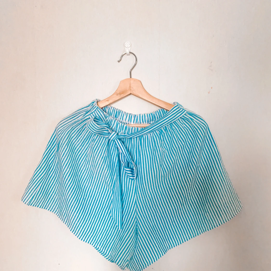 Co-ed Playsuit tvådelad randig blå sommar - 90