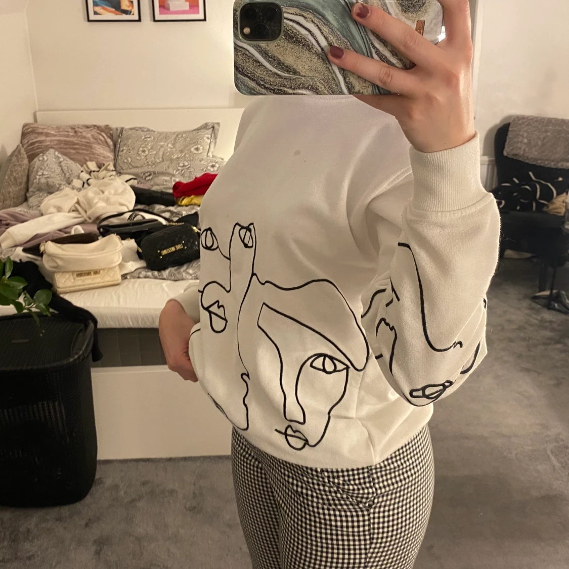 Ball tjocktröja med detaljer  - 90