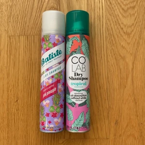 Torr schampo!😍 - Jag säljer just nu två torr schampon som bara är använda ett fåtal gånger! De är alltså nästan helt fulla! Luktar och extremt gott! Skriv ifall ni har frågor!💞