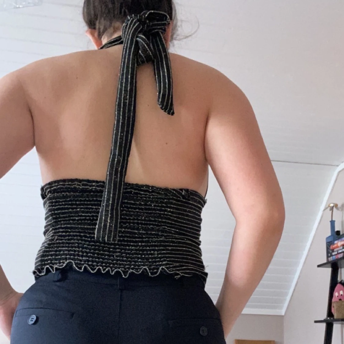 Halterneck topp - 91