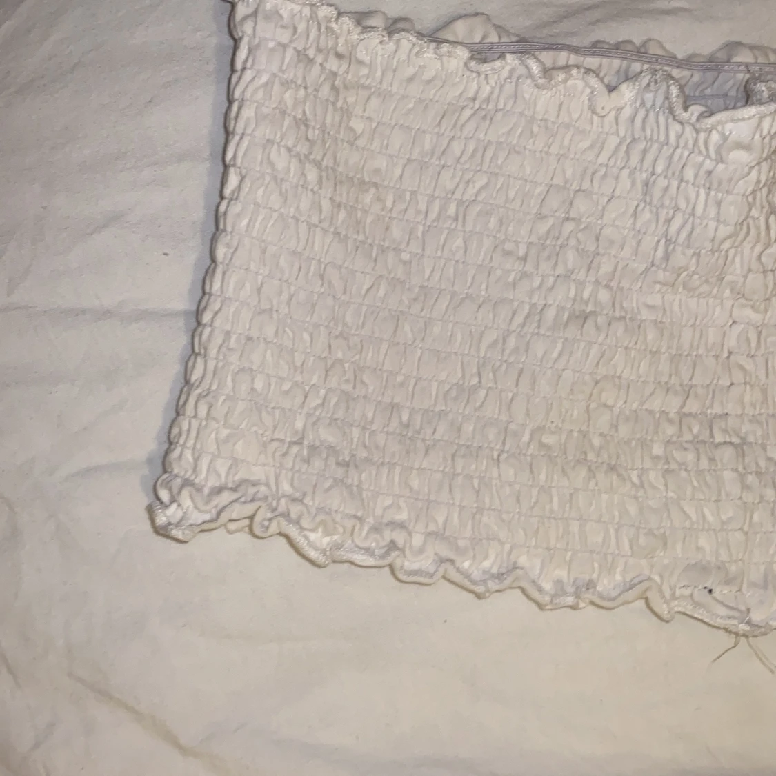 Liten vit topp  - 90