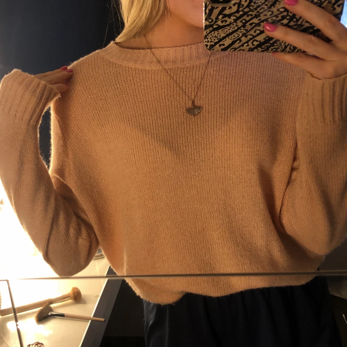 Stickad tröja, Hm strl S