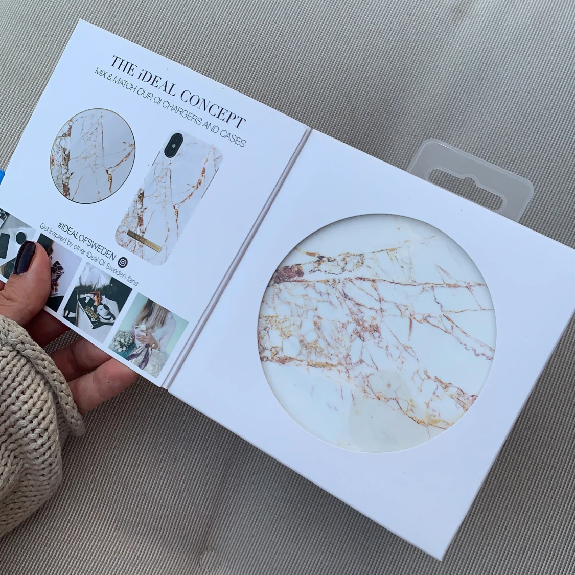 Ideal of Sweden mobil-laddare TRÅDLÖS (oanvända)  - 90