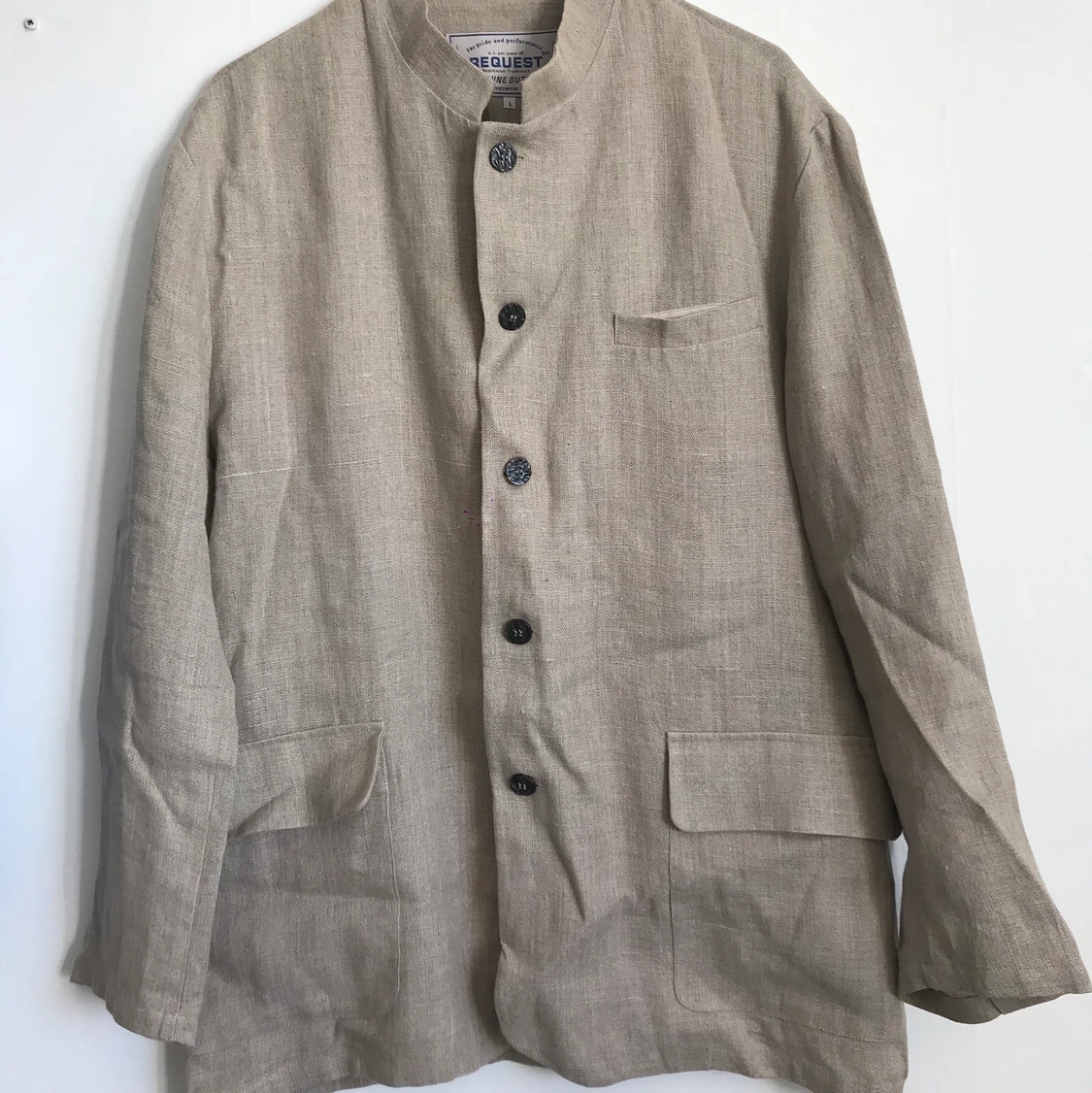 Vintage linnejacka/kavaj - L - 90