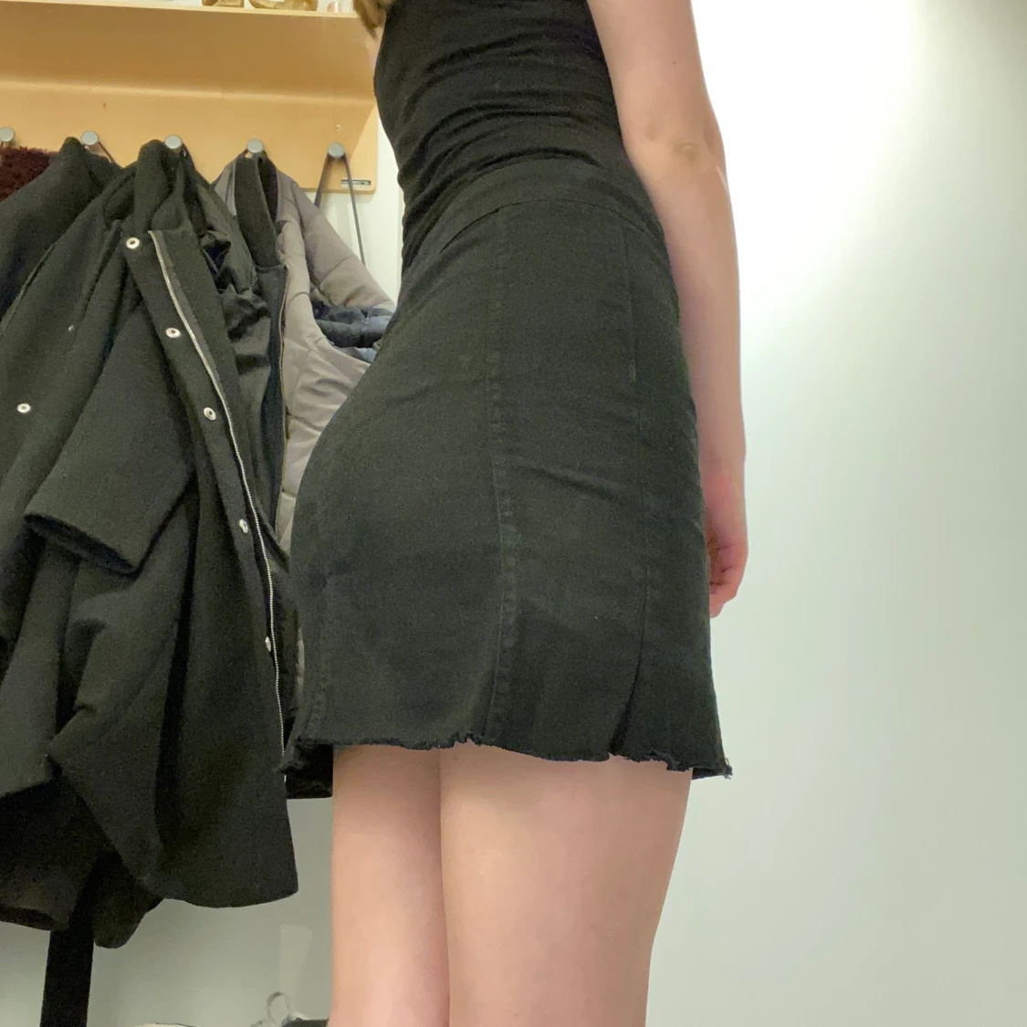 Svart jeanskjol - 90