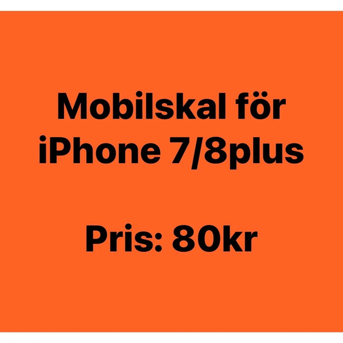 Mobilskal till iPhone 7/8plus