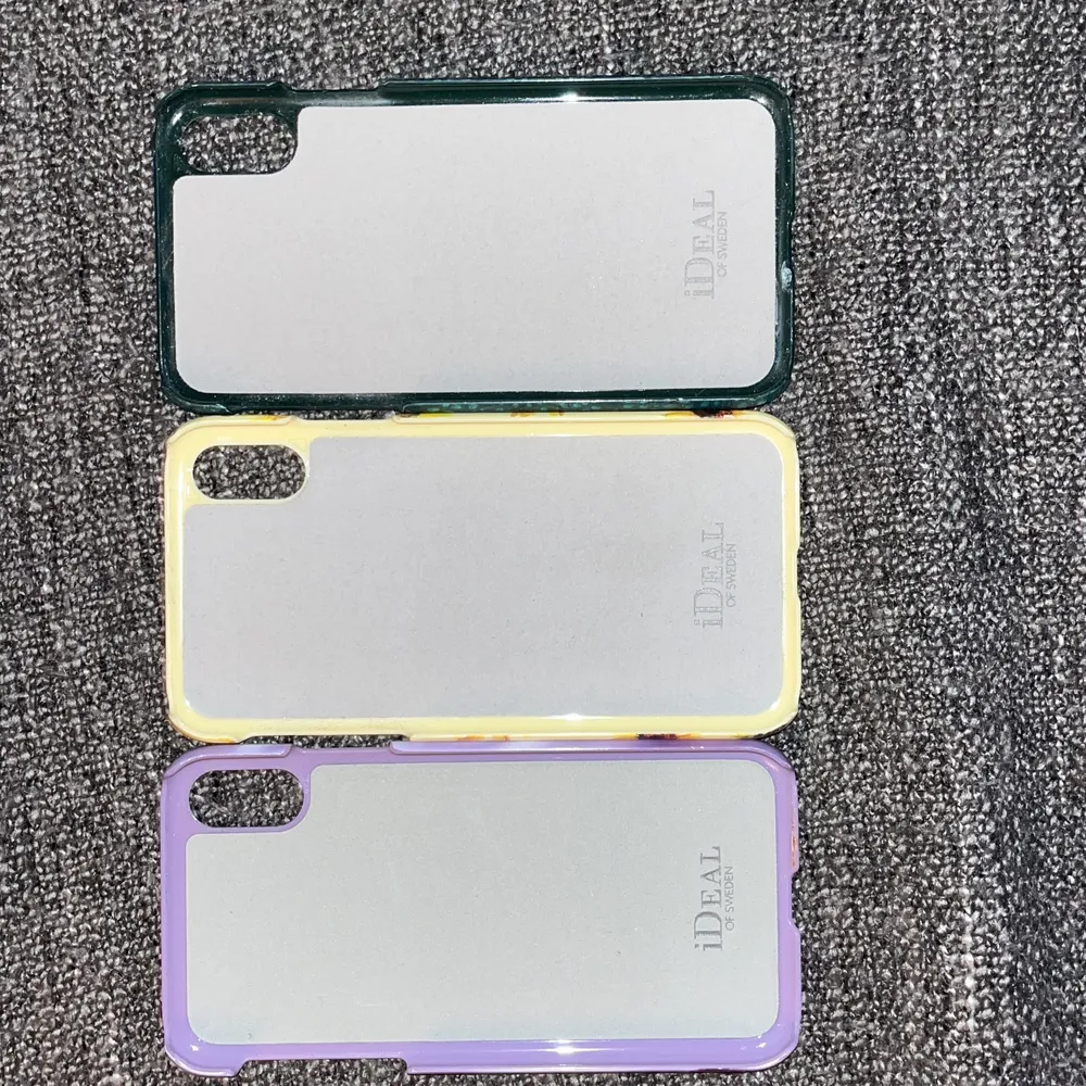 Säljer dessa 3 skal för IPhone XR från ideal of sweaden i super fint skick!😊 köp ett för 25kr eller alla 3 för 60kr. Accessoarer.