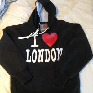 !-50%!assnygg i love london hoodie, super skick! 