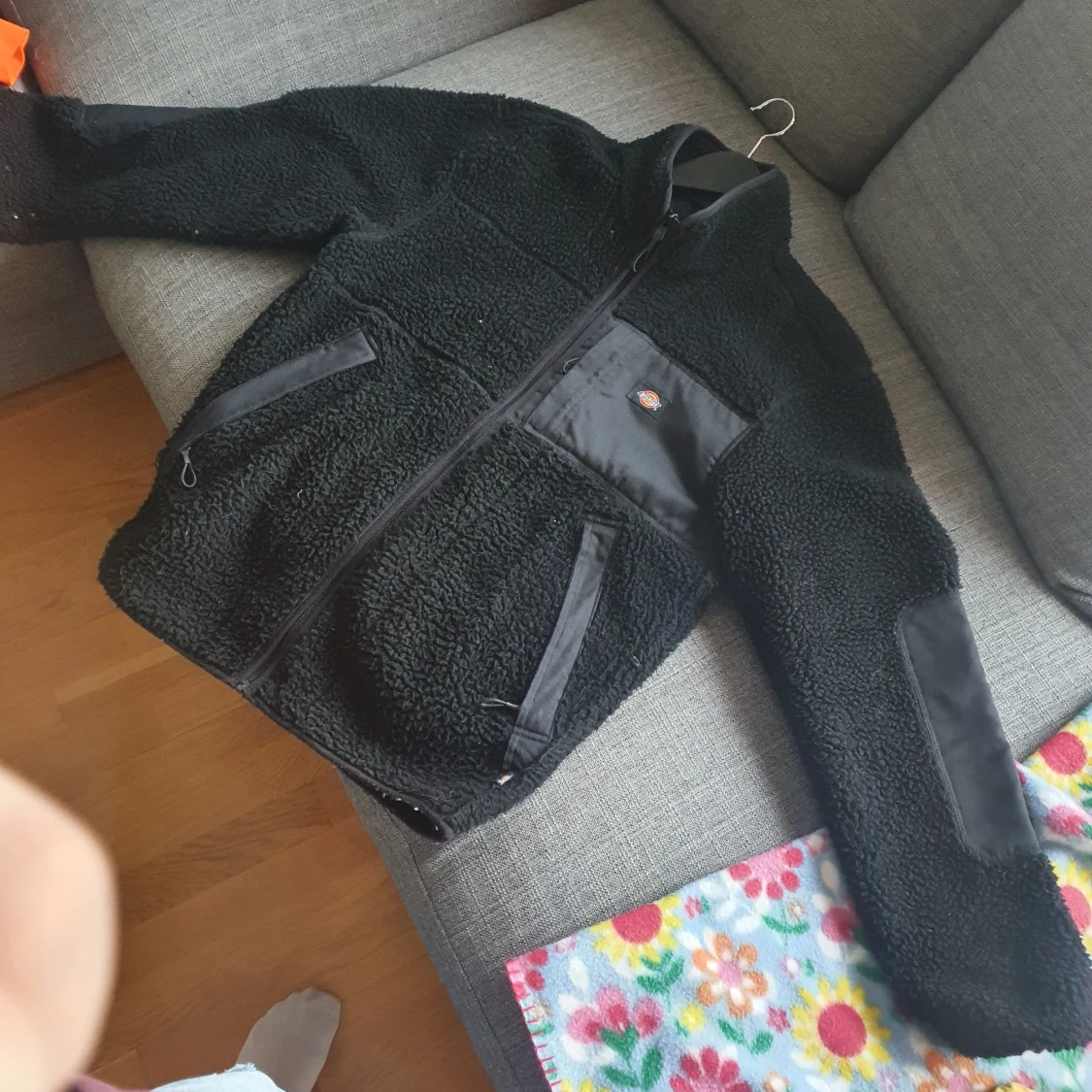 Dickies sweatshirt svart ull - 90