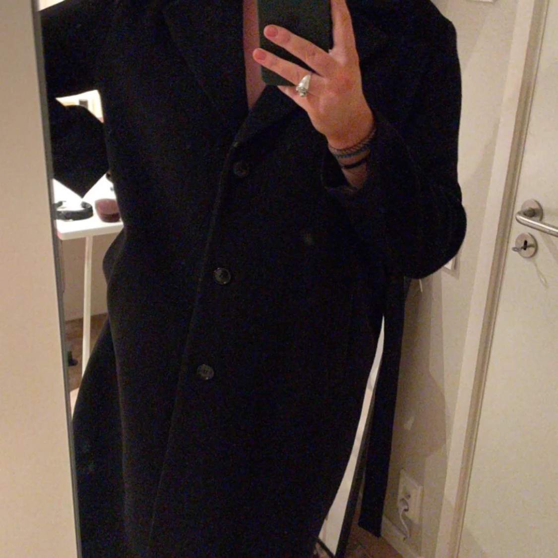 Svart kappa från other stories  - 90