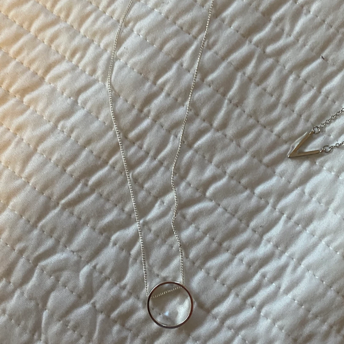 Halsband i silver - 90