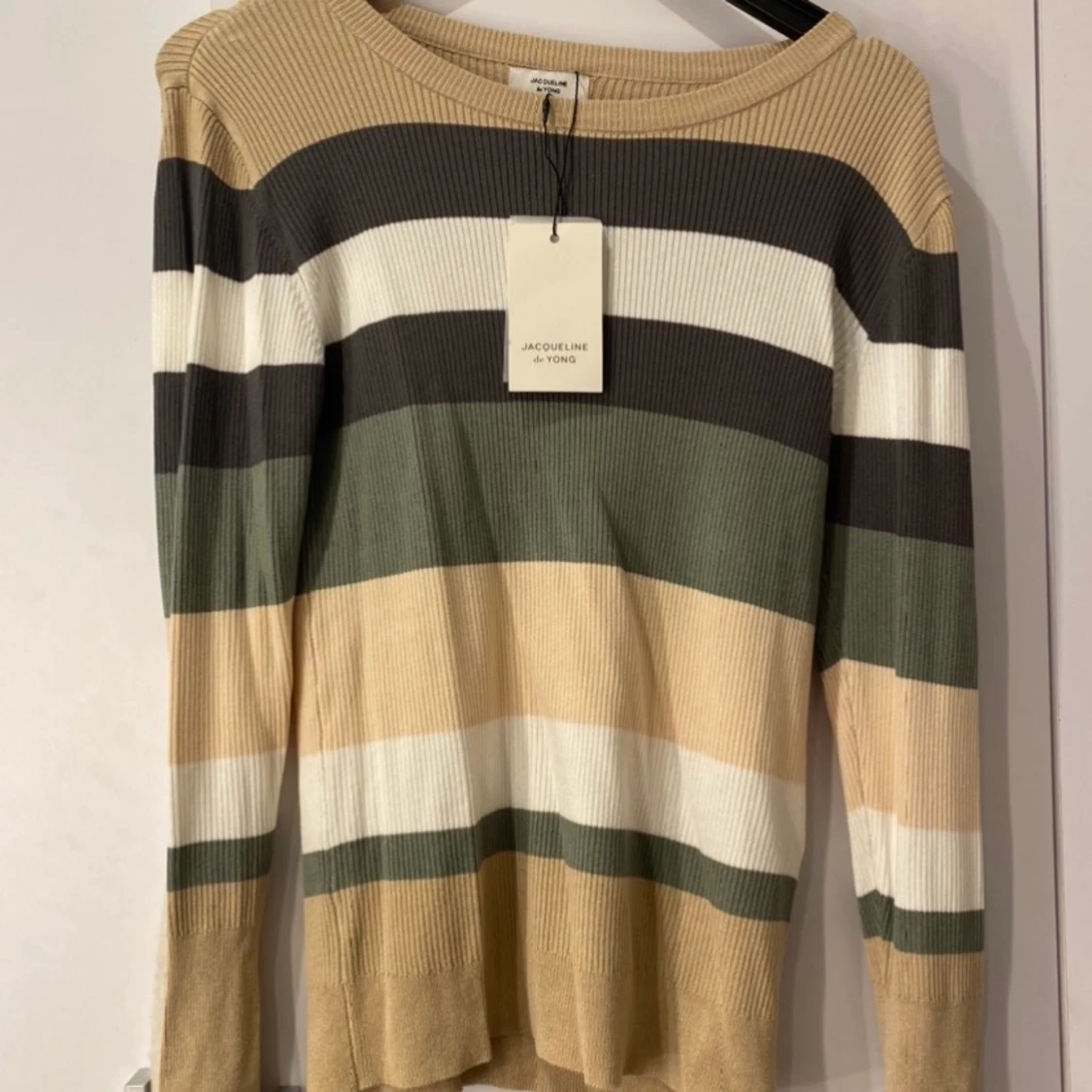 randig långärmad tröja