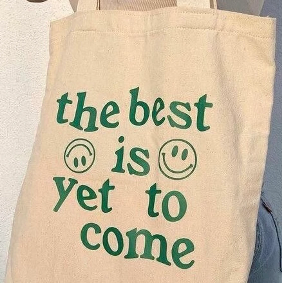 Tote bag tygväska med tryck  - 91