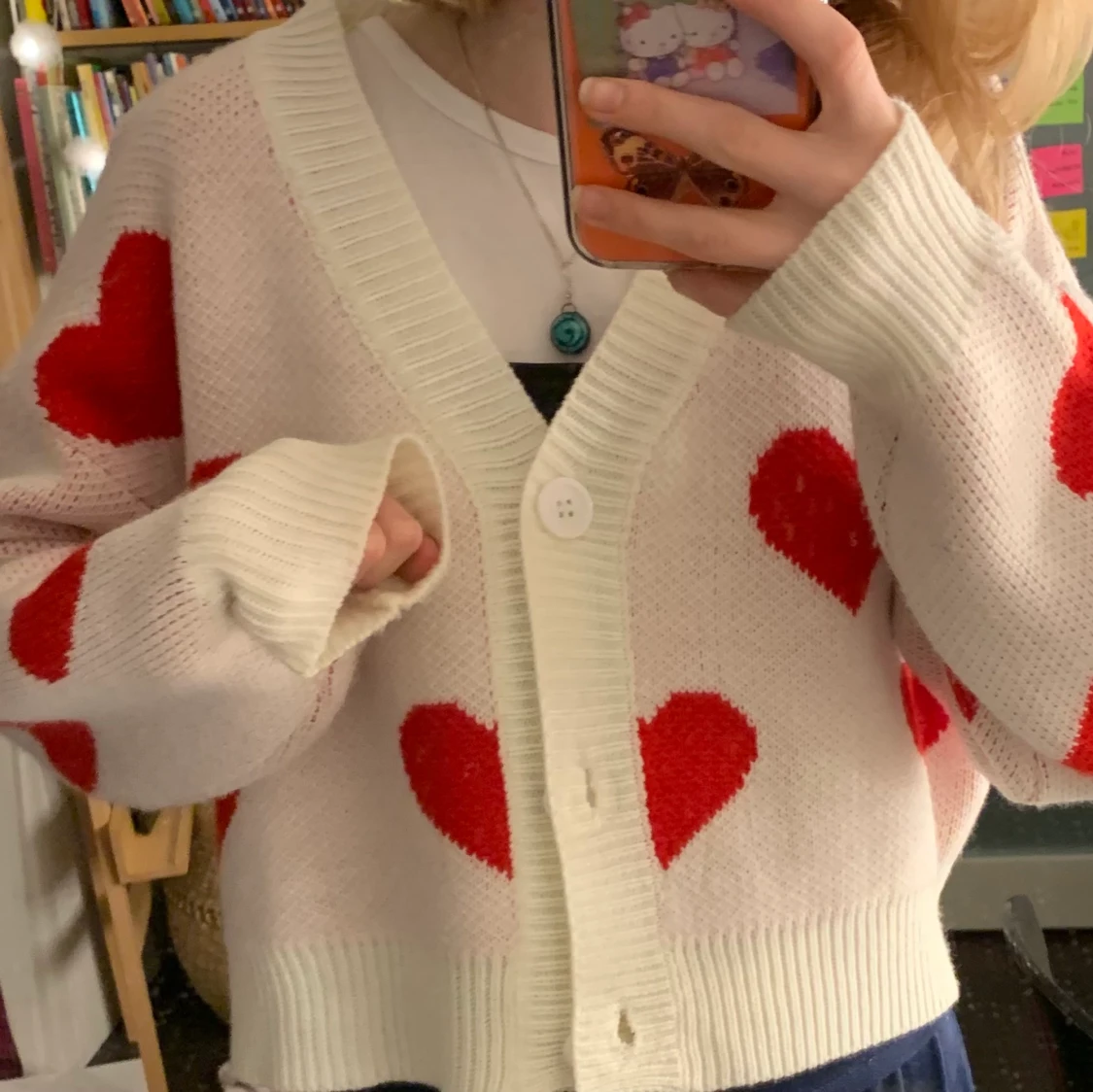 Superfin hjärt kofta❤️💕