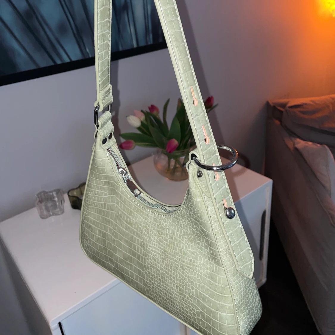 Baguettebag grön  - 90