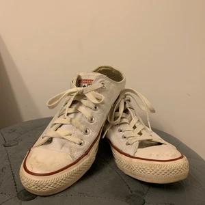 Converse - Låga vita Converse🤍✨