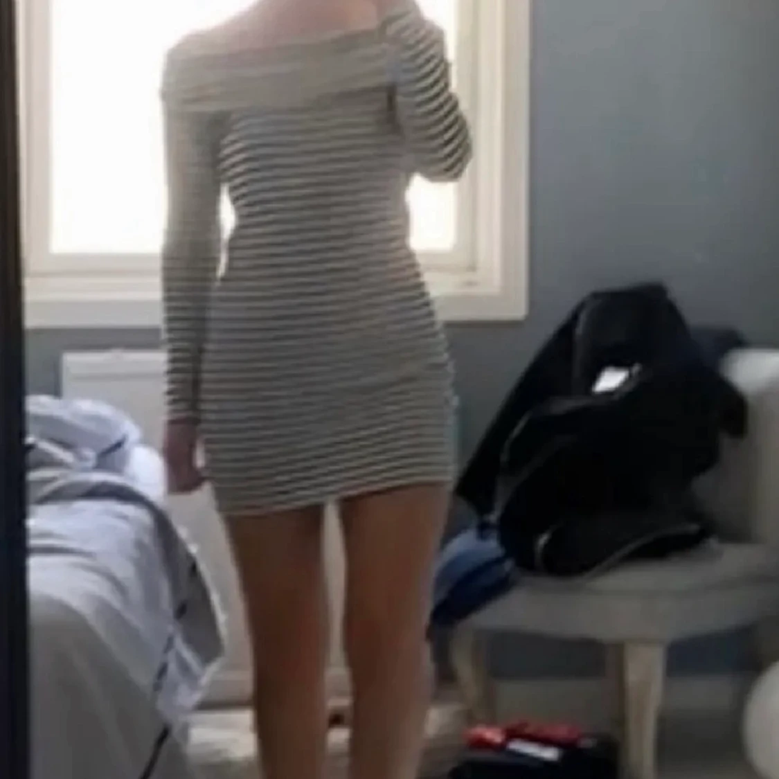 Randig klänning - 90