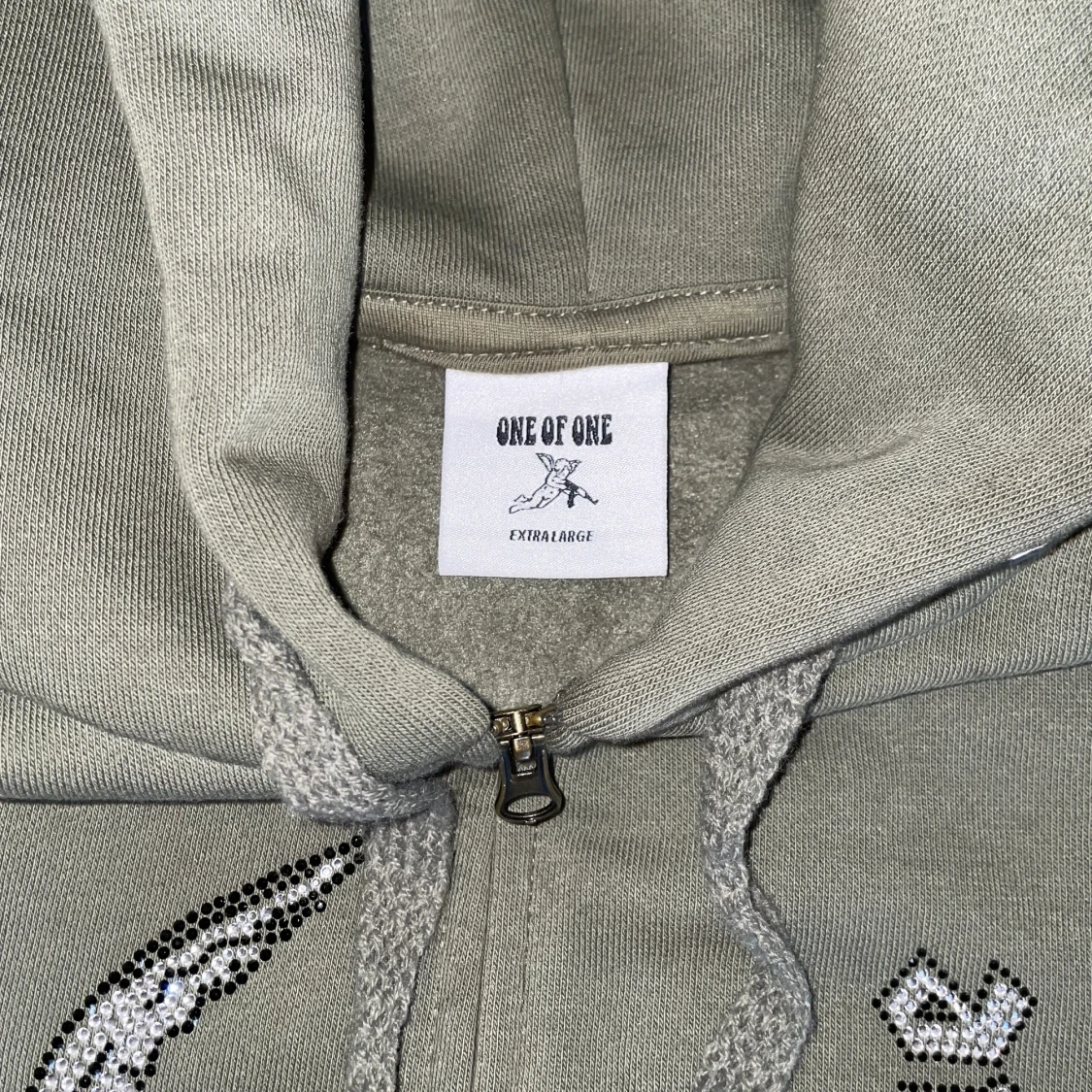 One of one Zip Up Hoodie - 91