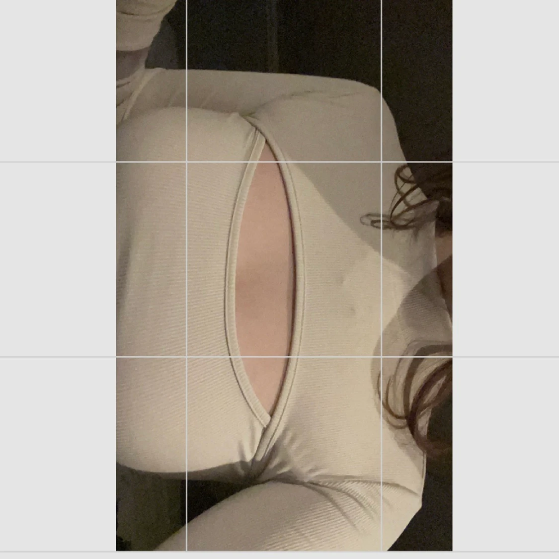 Trendig beige topp xs - 90