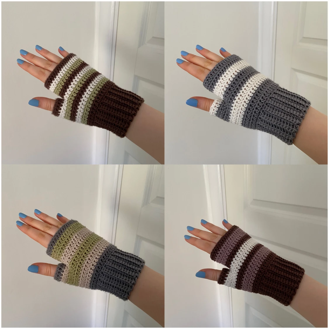 Virkade handledsvärmare!