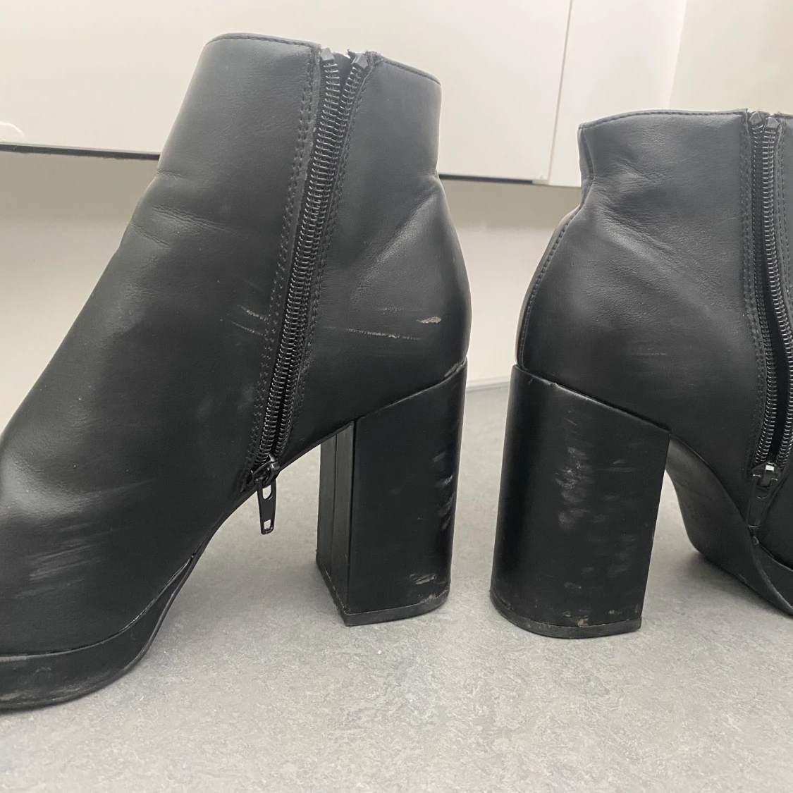 svarta ankelboots - 90