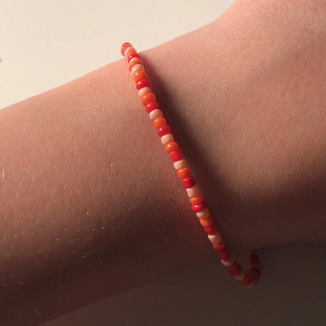 Ett hemmagjort armband 