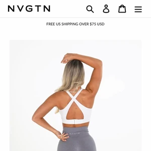 NVGTN sport bra  - Säljer denna superfina sport-bh som var alldeles för liten för mig! Passar xs. Skicka dm för fler bilder. Aldrig använd 