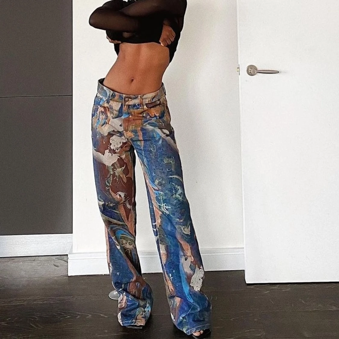 Melerade byxor från Jaded London 