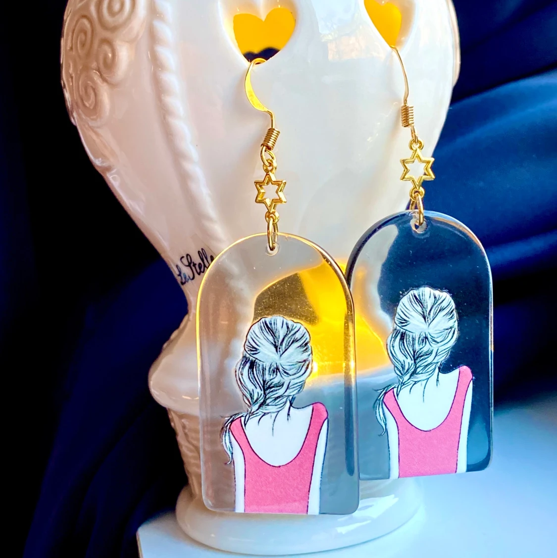 Fantastiska örhängen 🌸