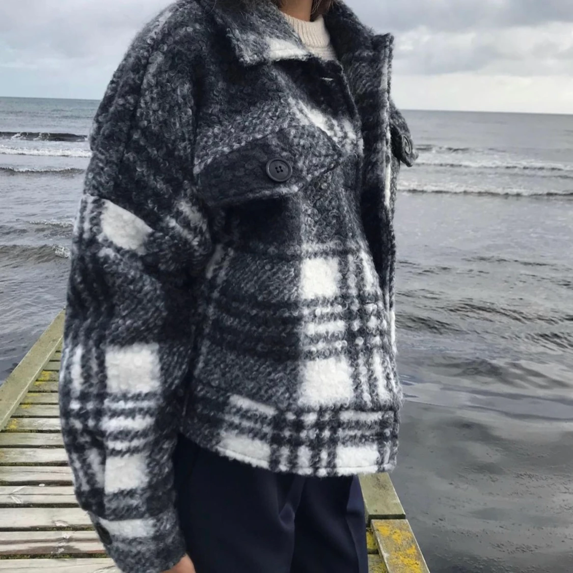 Vårjacka rutig - 90