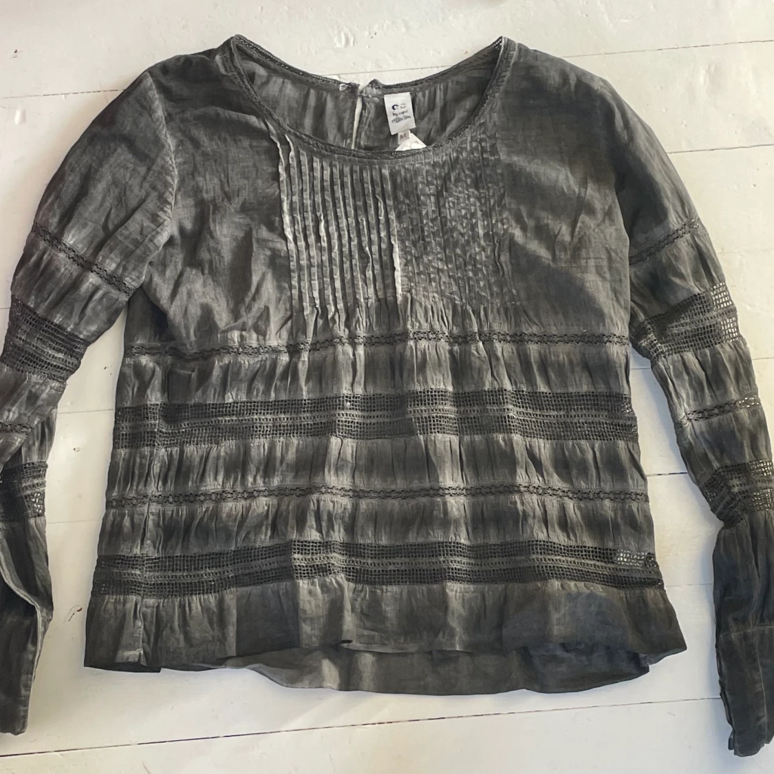 Tie-dye blus🖤🤍 - 90