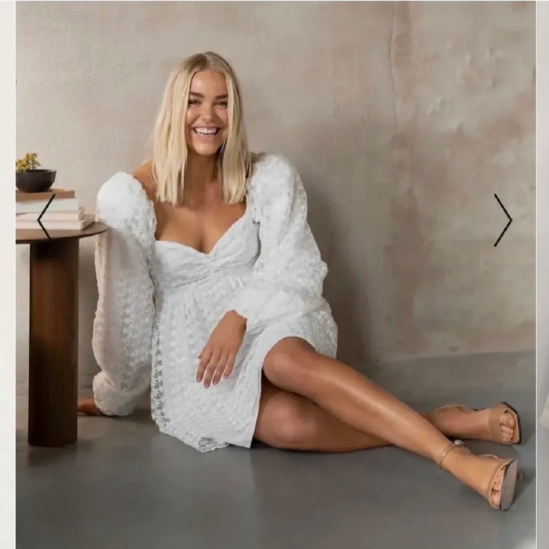 Vit klänning/studentklänning 