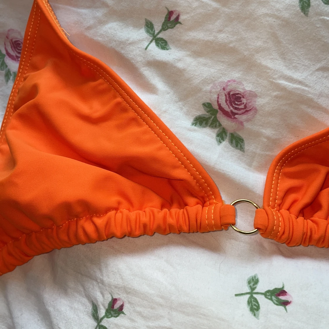 Orange bikini helt oanvänd - 91