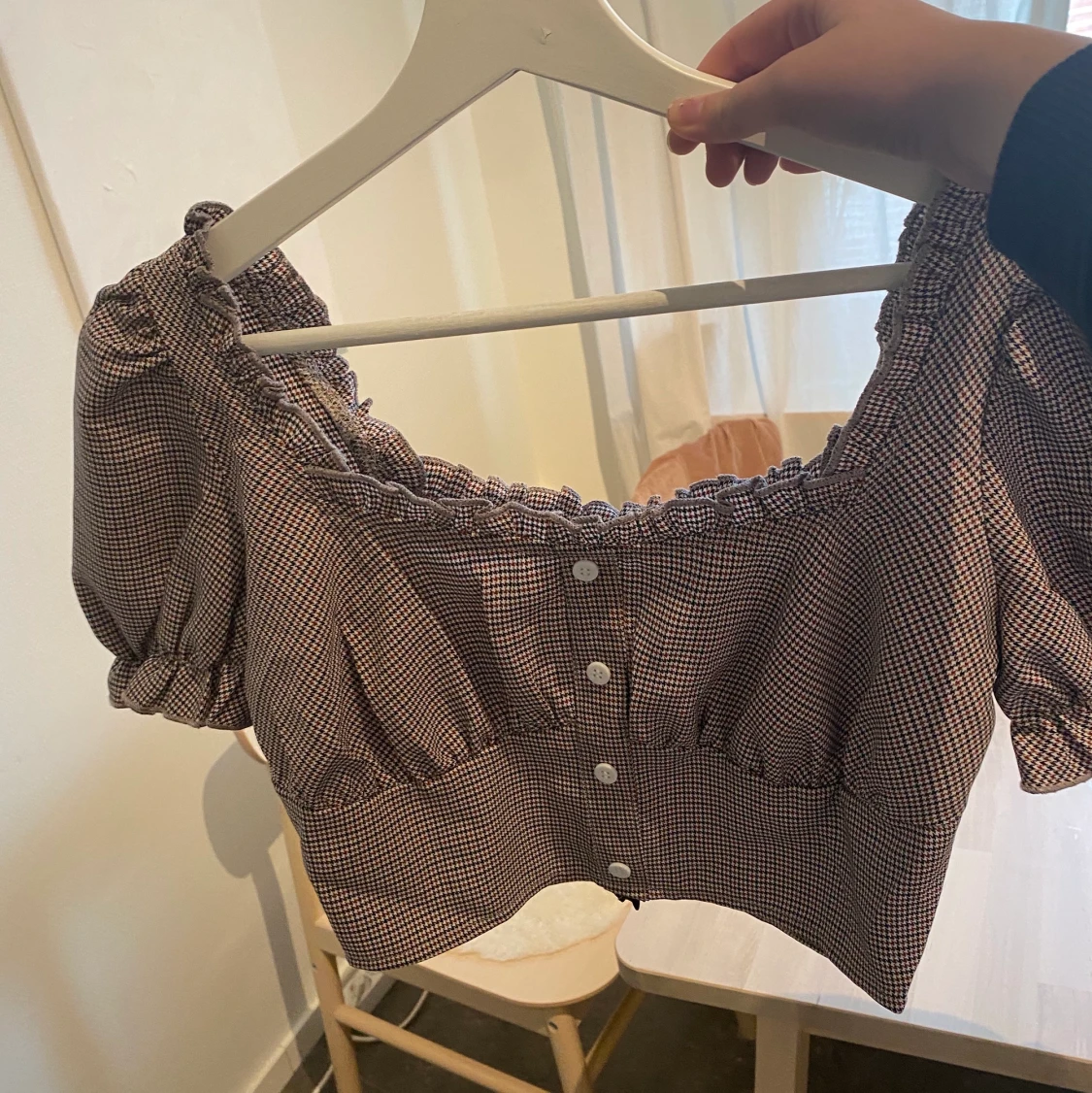 Fin rutig blus från Missguided🤍 - 90